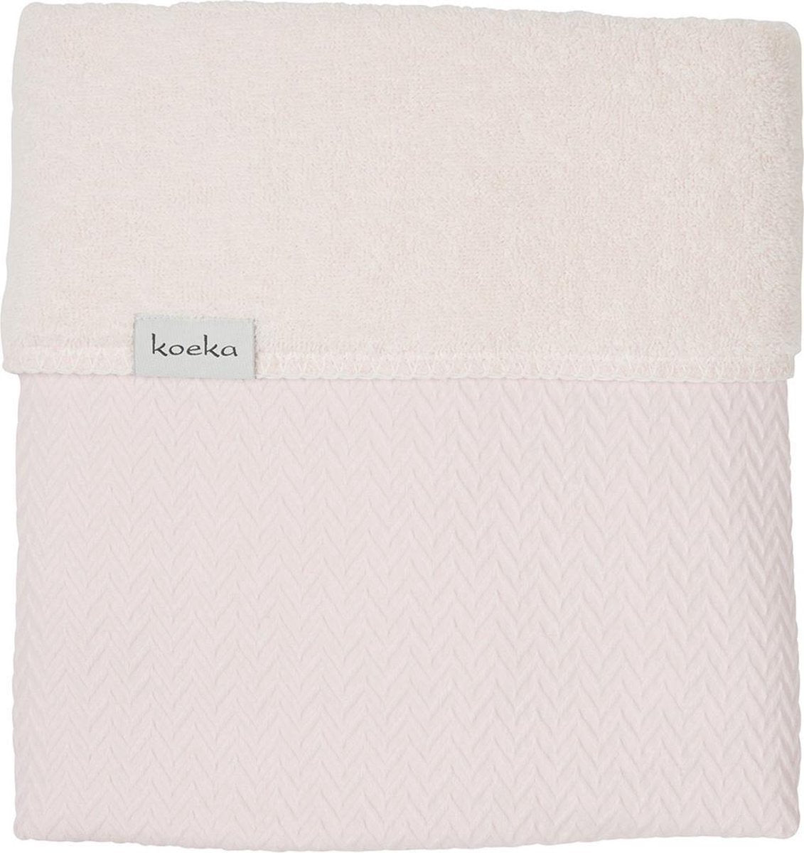 Koeka - Babydekentje - Stockholm - One Size - Old Baby Pink