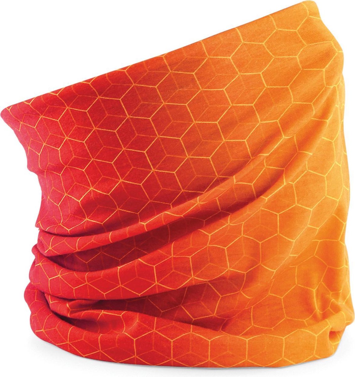 Oranje supporters nekwarmer of hals doekje - Oranje fan artikelen/feestartikelen - Mondkapje
