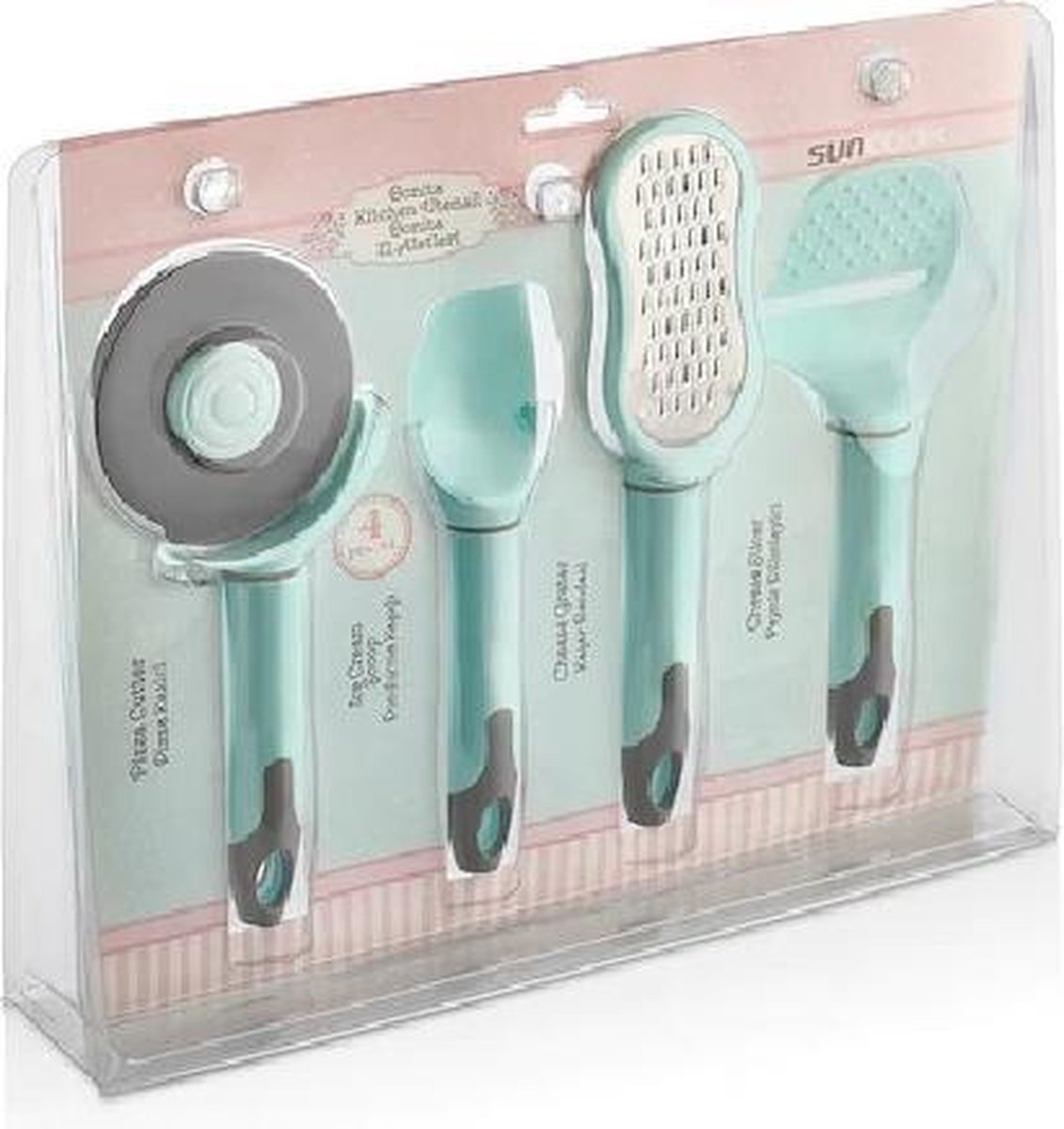 Sunplast - Keukenset -  Set van 4