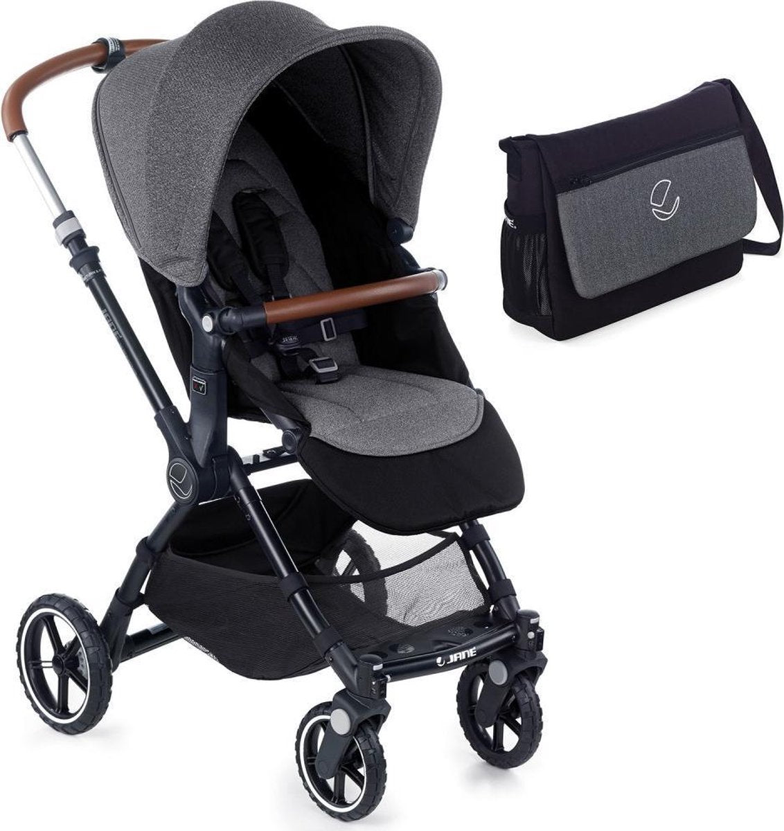 Jane Kendo Kinderwagen (Jet Black 2020)