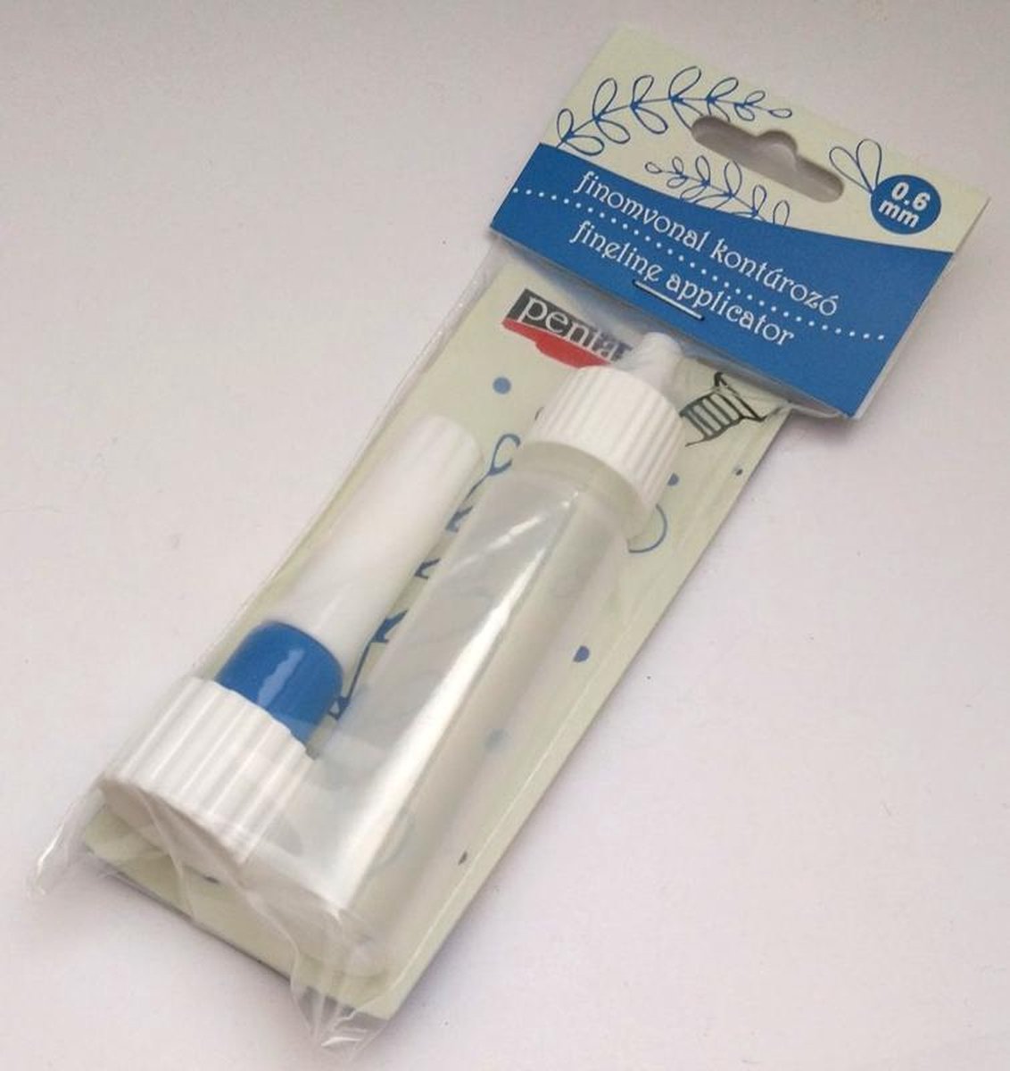 Pentart applicator met fijne punt van 0