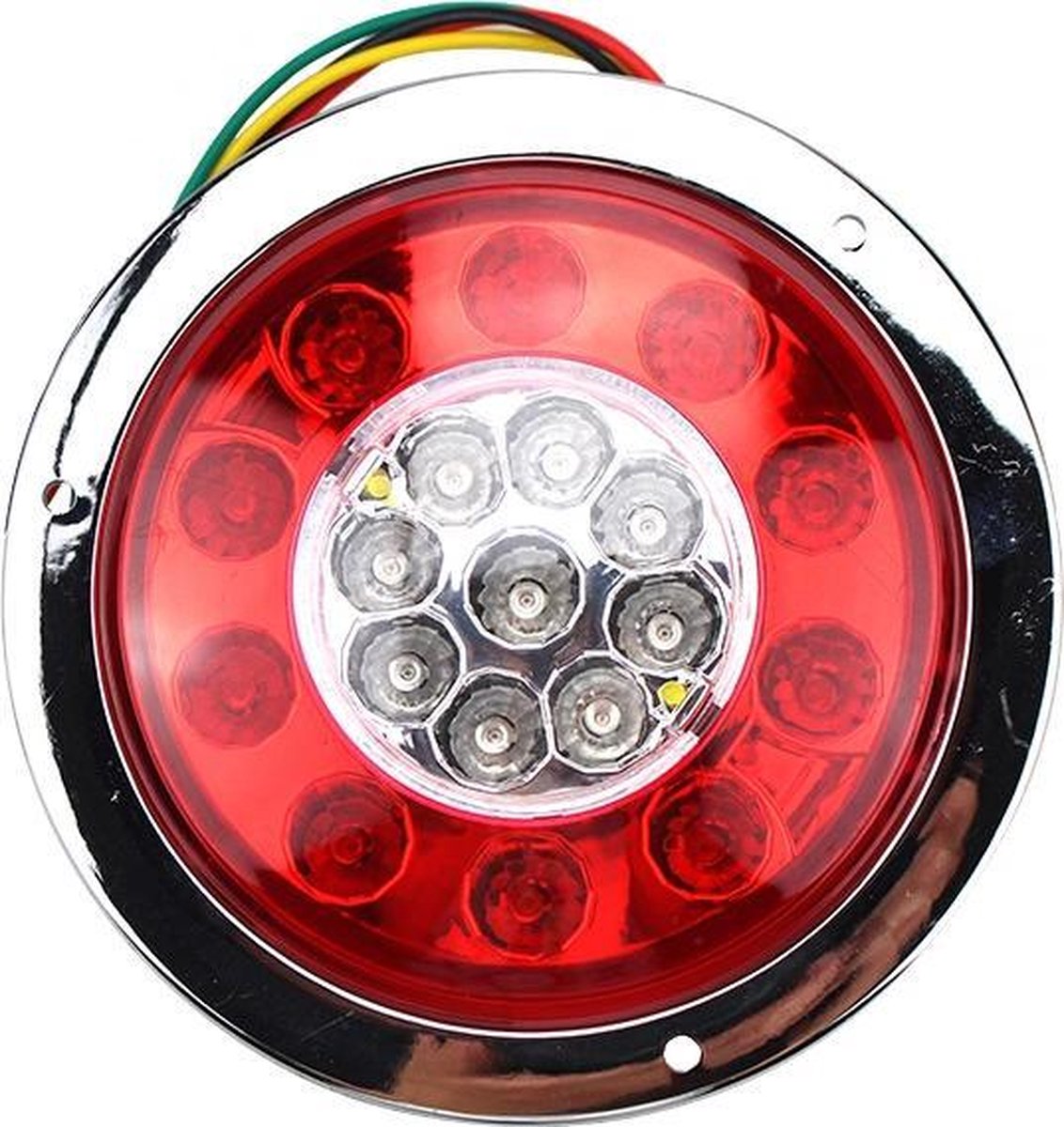 Led Achterlicht Rond Inbouw 10-30 volt