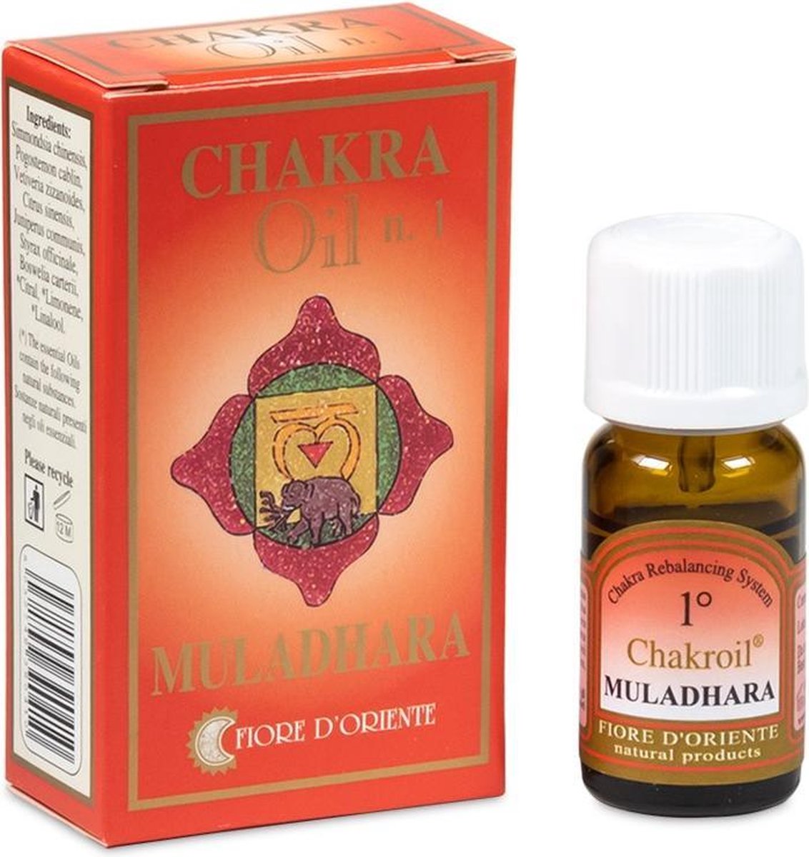 Essentiële Olie 1e Chakra Muladhara