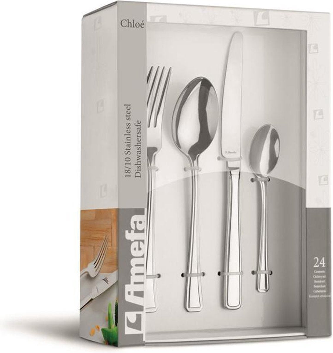 AMEFA BESTEKSET 24DLG CHLOÉ