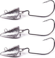 DLT Jighead JJ - Loodkop - 28g - 3 Stuks - Zilver
