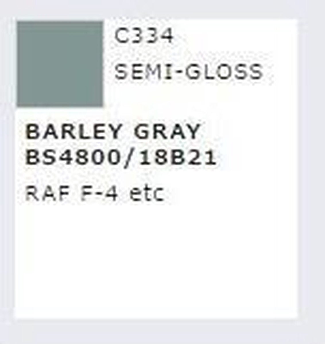 Mrhobby - Mr. Color 10 Ml Barley Gray Bs4800/18b21 (Mrh-c-334)