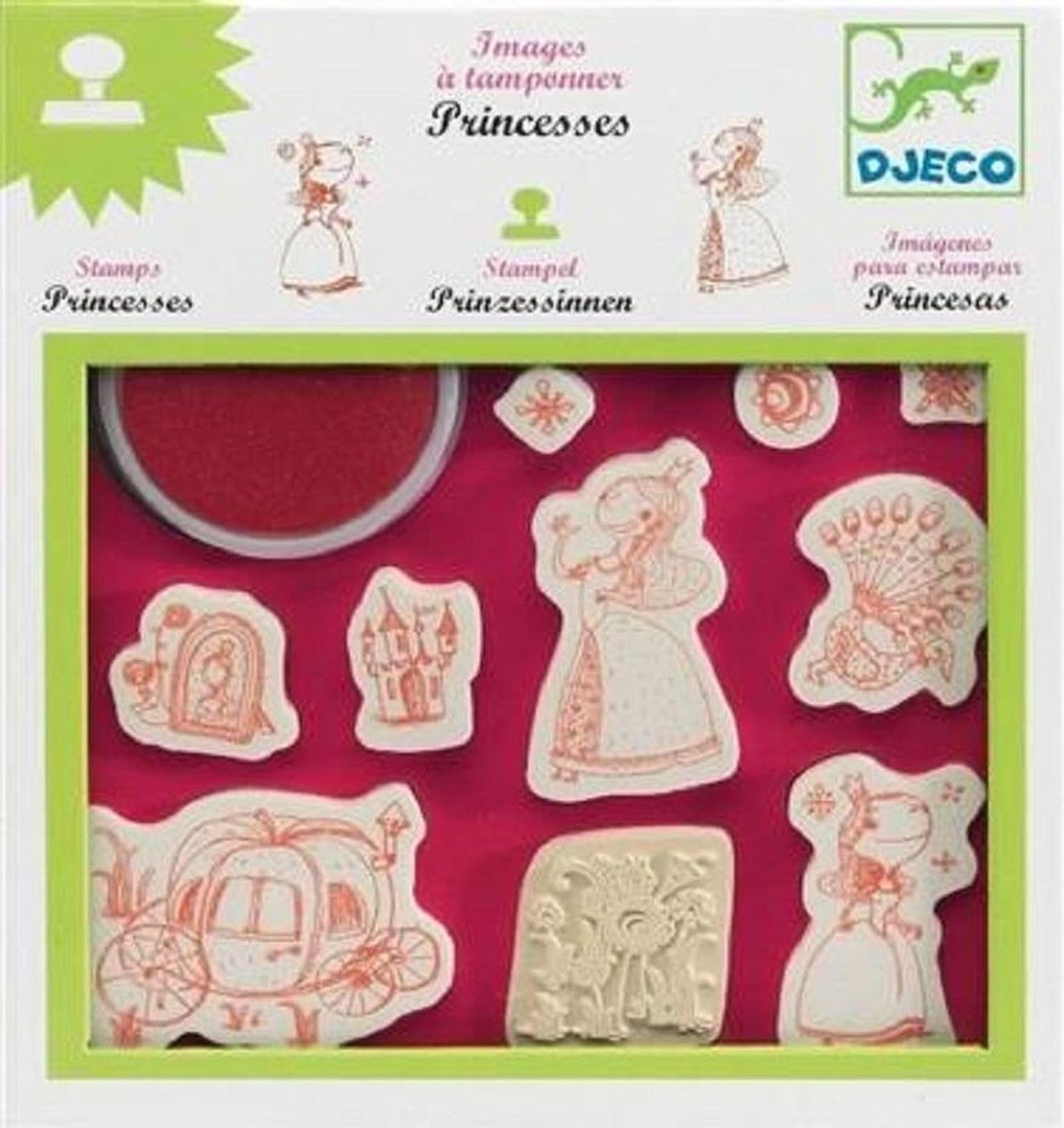 Djeco - Stempels Prinses - 4+