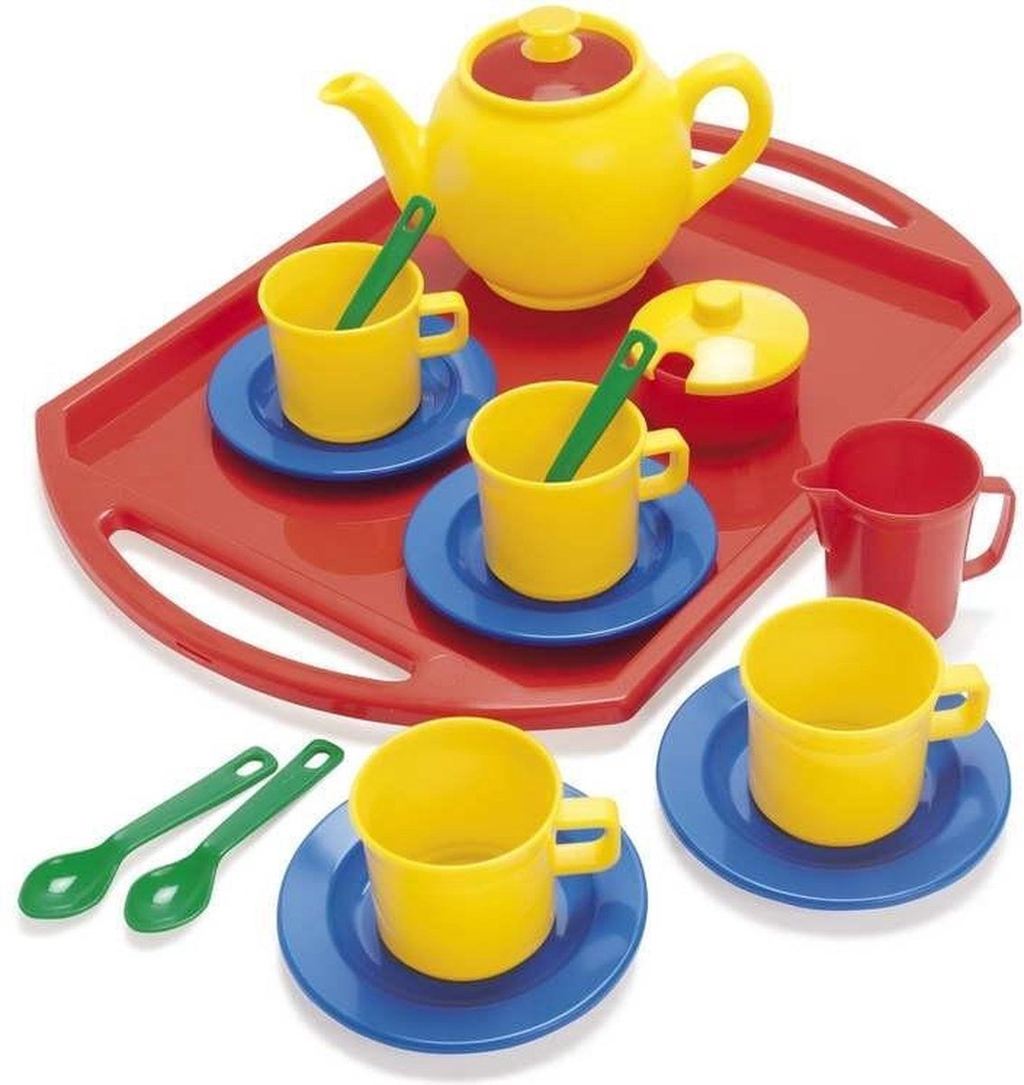 Theeservies met dienblad