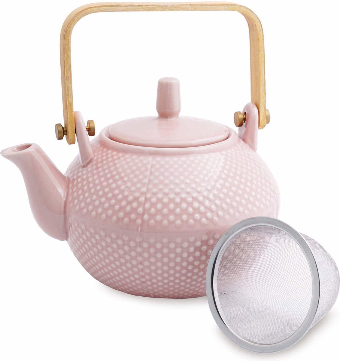 Theepot - Theepot Wannabe Roze - Theepot Keramiek 500 ml
