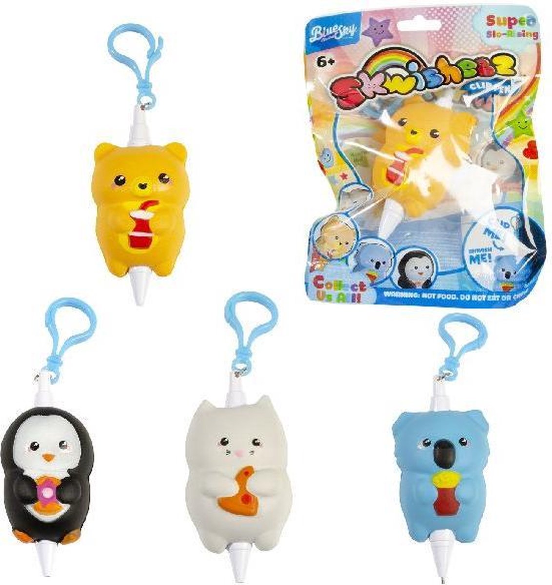 Totum Skwisheez Sleutelhanger Pen 13