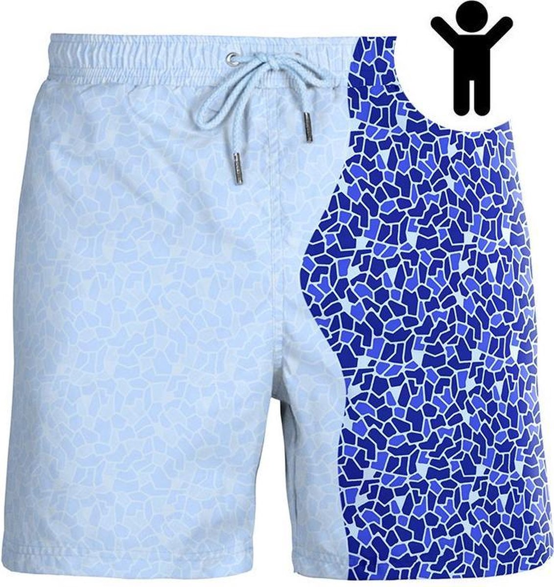 Kids | Mosaic | Sapphire | Kleurveranderende zwembroek