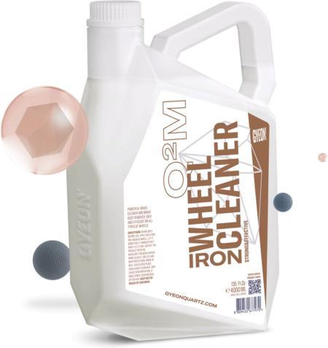 GYEON Q²M IRON WHEEL CLEANER – 4000ml