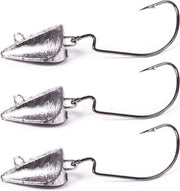 DLT Jighead JJ - Loodkop - 10g - 3 Stuks - Zilver