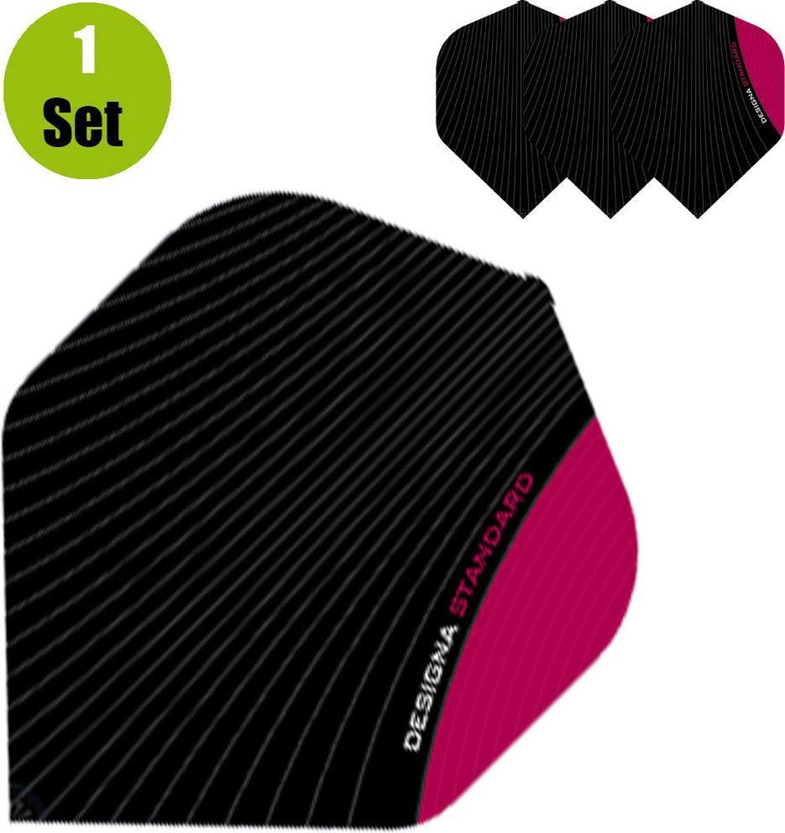 Designa Standaard Dartflights - Roze- ()