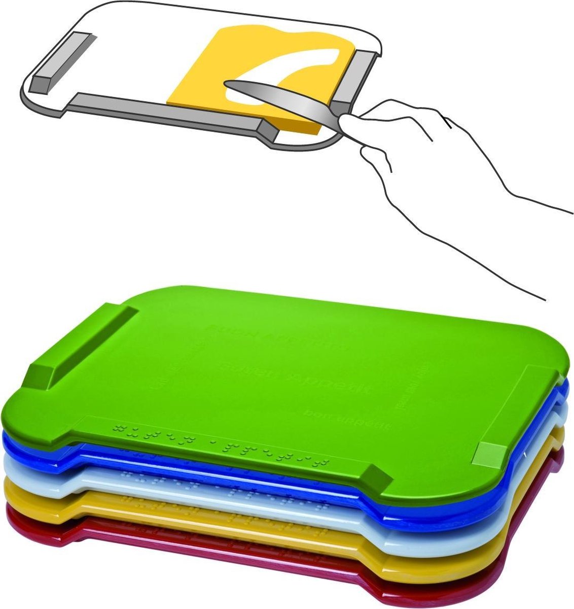 Ontbijtplankje Melamine - Geel