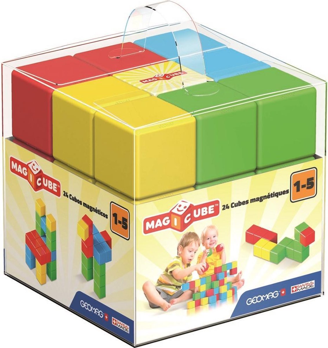 Geomag MagiCube Pre-school Free Building 24 - 24 delig
