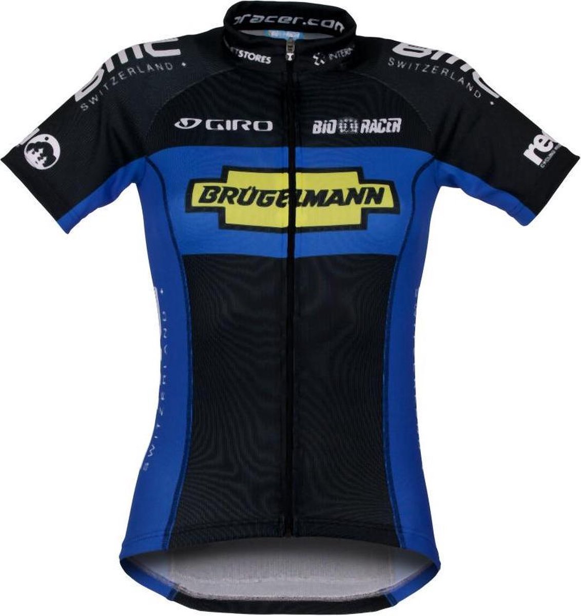 Bioracer BrÃŒgelmann jersey zwart - Maat XL