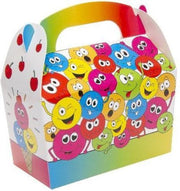12 Traktatie Doosjes Emotie - lachgezicht uitdeel doosje als alternatief voor uitdeelzakjes - kinderfeestje