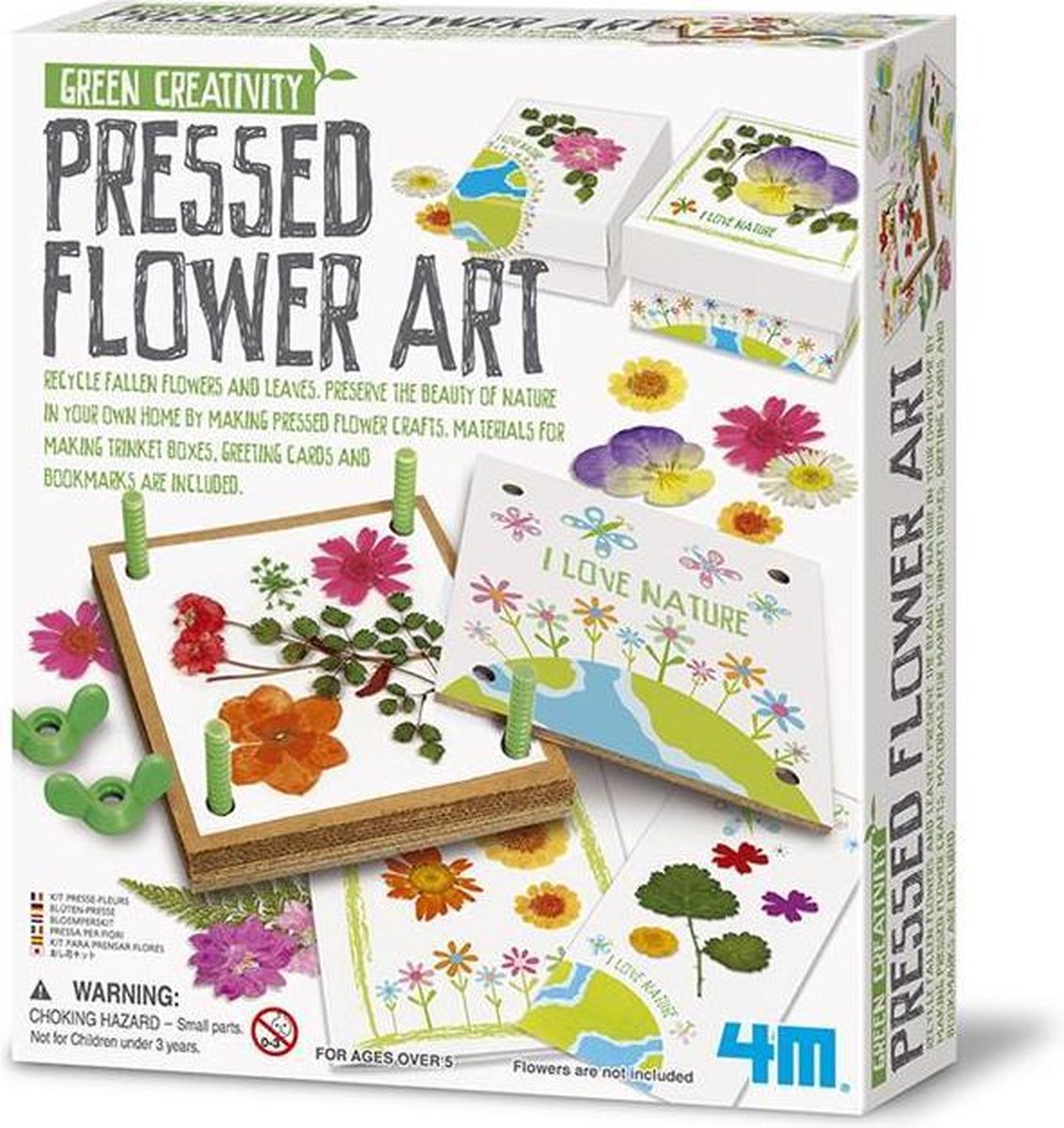 4M Green Creativity - Bloemenpers