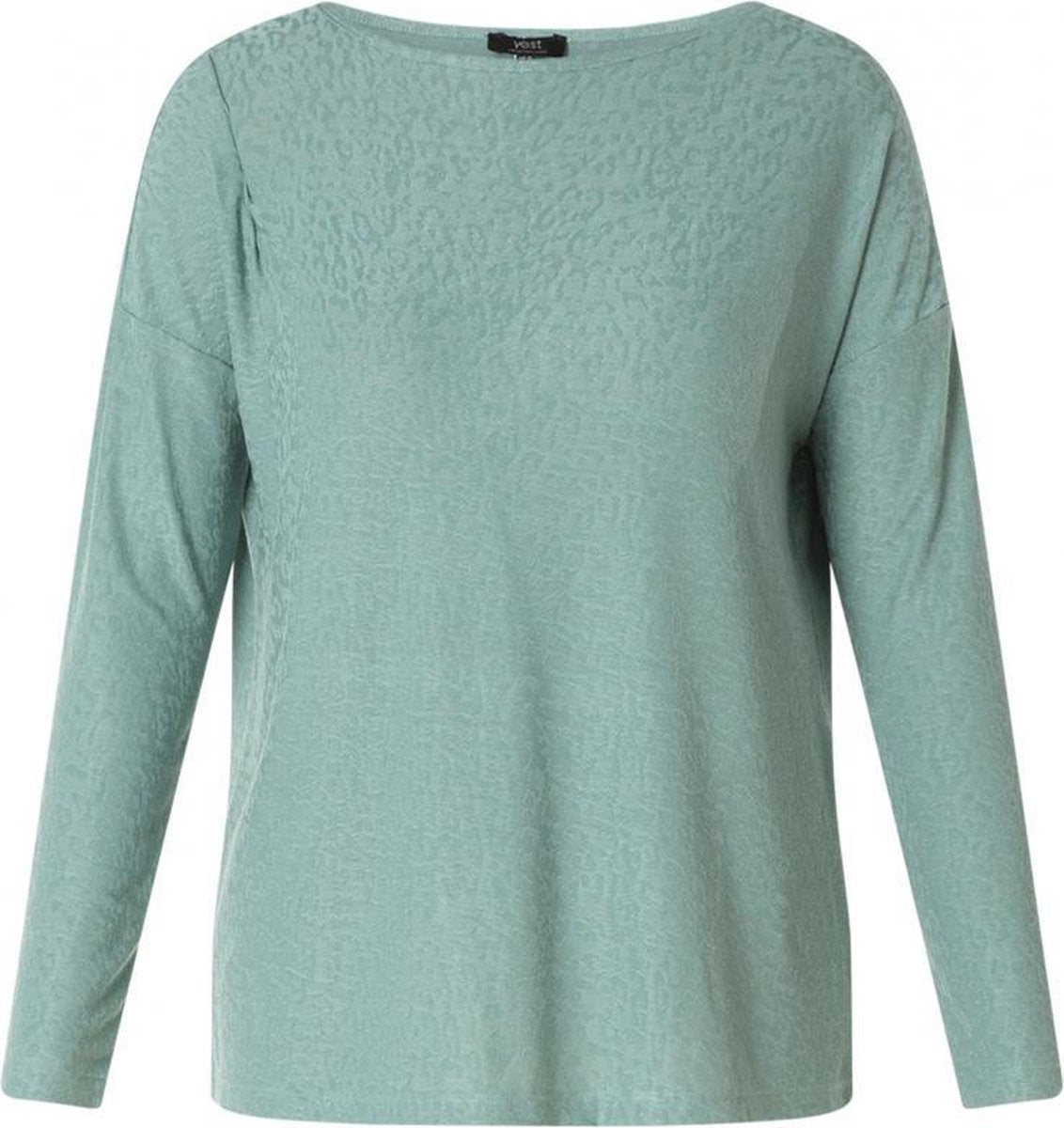 YEST Ambra Jersey Shirt - Faded Turquoise - maat 44