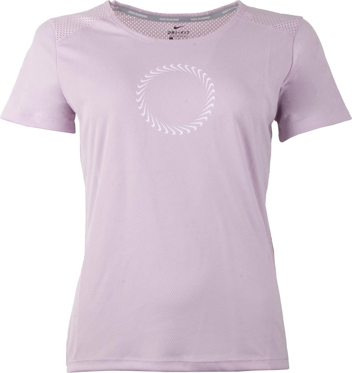 Nike Run Icon Clash  Sportshirt - Maat S  - Vrouwen - Paars