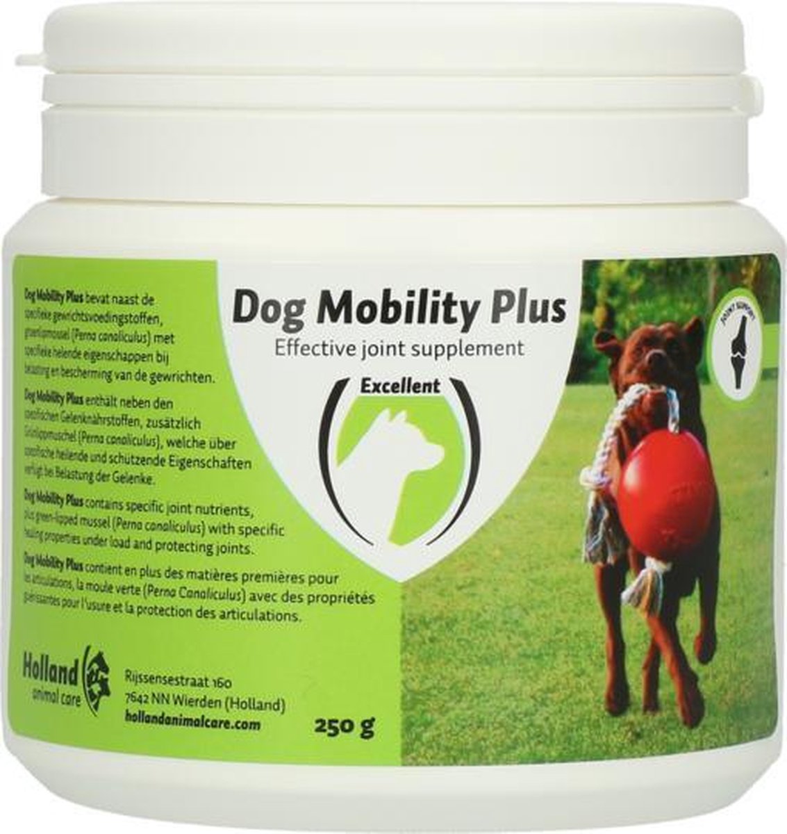 Dog Mobility - Perfect voor de smering van de gewrichten - Supplement - Ondersteunt de hond.