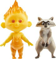 Incredibles Champion Series Figures : Jack-Jack & Raccoon