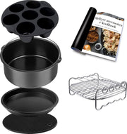 Somstyle Airfryer Accesoires Set HS - Heteluchtfriteuse accessoires voor Philips XL en XXL - ⌀ 20 cm