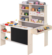 Roba Winkeltje Junior 100 X 78 X 120 Cm Hout Naturel/wit/grijs