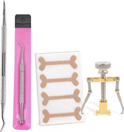 Ingegroeide teennagel Complete 4-in 1 set | Pakket om ingegroeide nagels te verhelpen | Kalknagels Verdikte nagels Pijnlijke nagels Nagellifter lifter