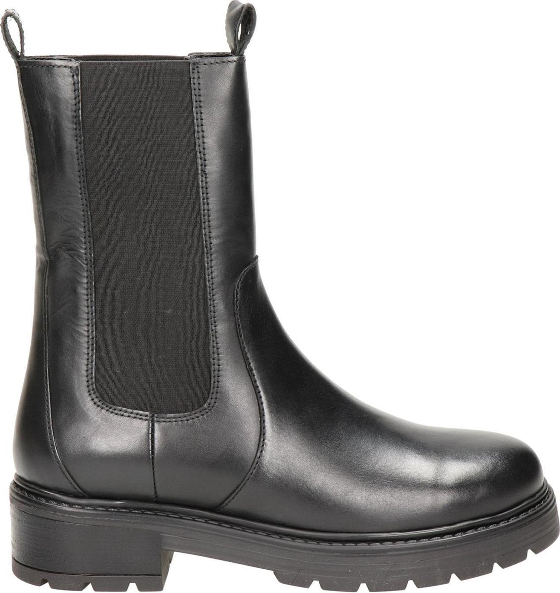 Nelson dames chelseaboot - Zwart - Maat 40