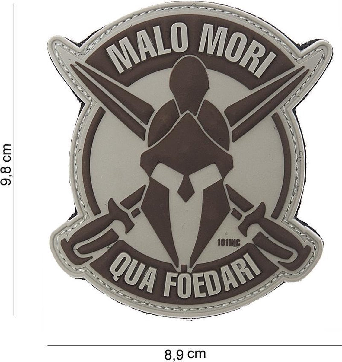 Embleem 3D PVC Malo Mori beige