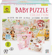 Ludattica Legpuzzel Baby Puzzle City Junior Karton 32 Stukjes