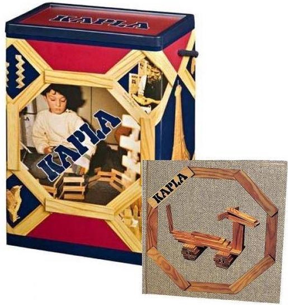 Kapla Aanbieding 200 Met Boek Bruin