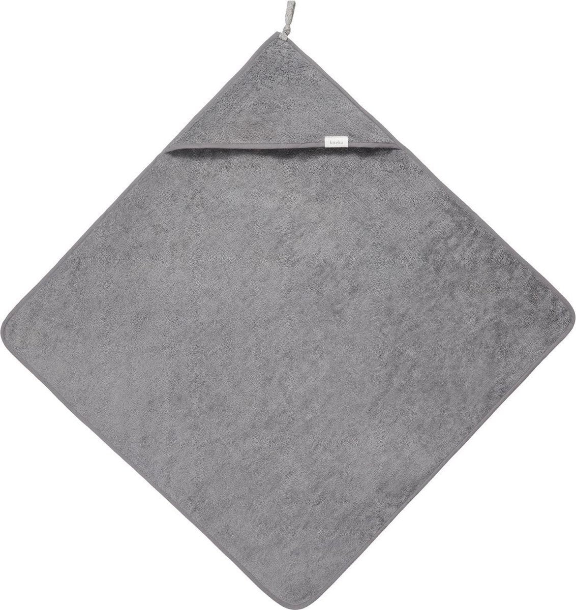 Koeka Badcape Dijon Organic - steel grey