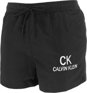 Calvin Klein logo zwembroek heren zwart - BEH