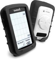 Tuff-Luv - Siliconen Gel Skin Case met Screenprotector - Voor de Garmin Edge 820 - Zwart