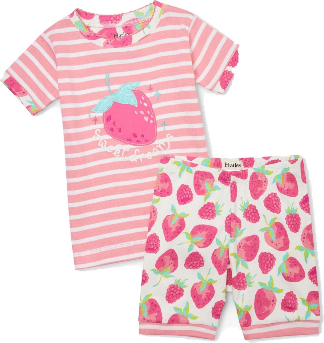 Hatley Meisjes 2-delige Korte Pyjama Delicious Berries