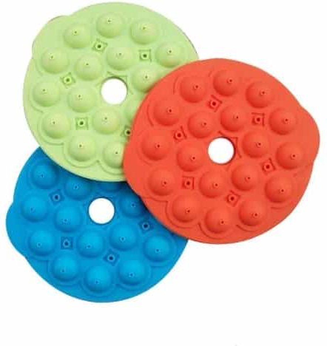 2 STKS Kleine 18 Raster Siliconen Sterrenhemel Lolly DIY Cakevorm Bakken Tools Keuken Benodigdheden Kleur Willekeurige Levering