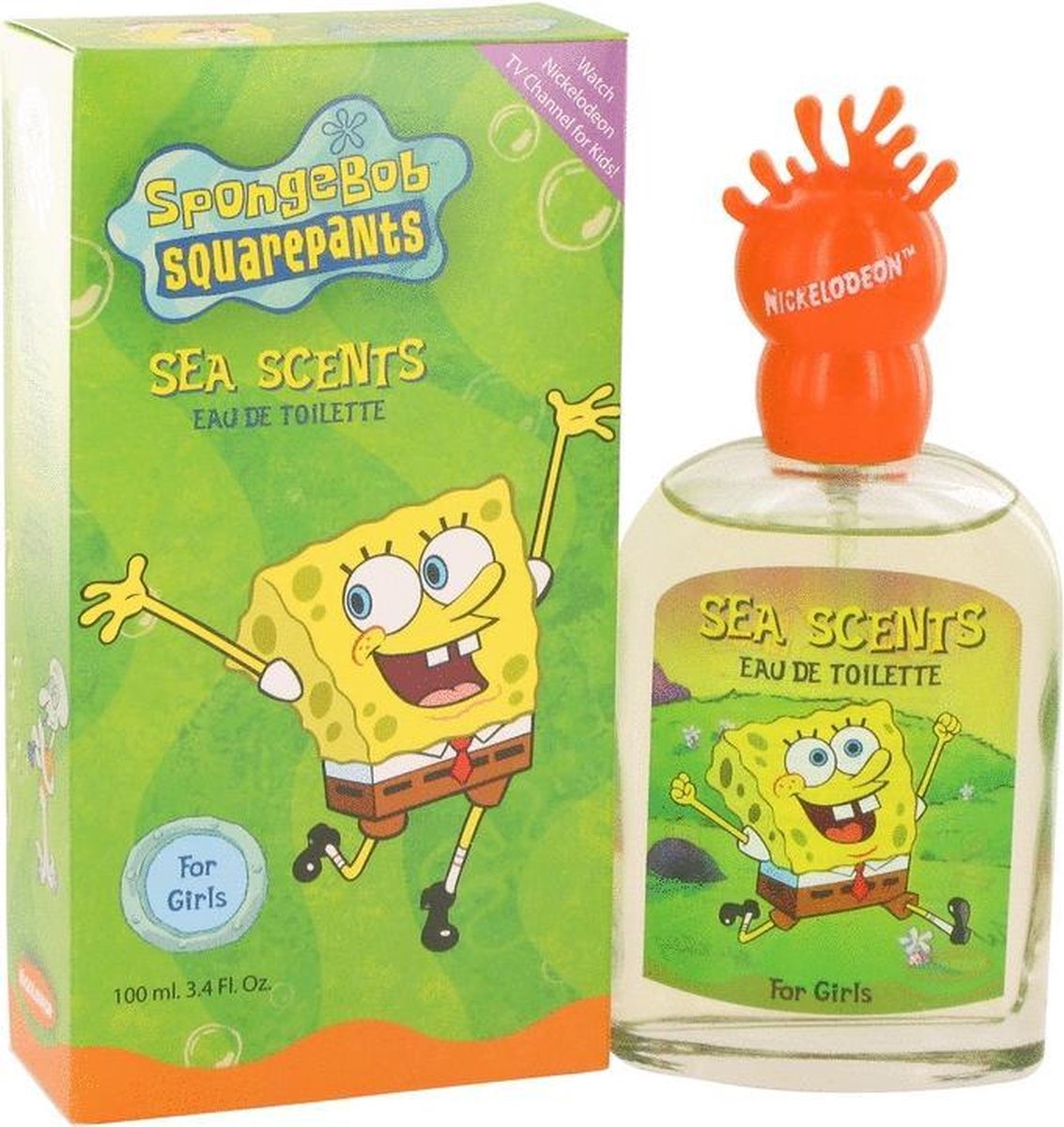 SpongeBob SquarePants For Girls Eau de Toilette 100ml Spray