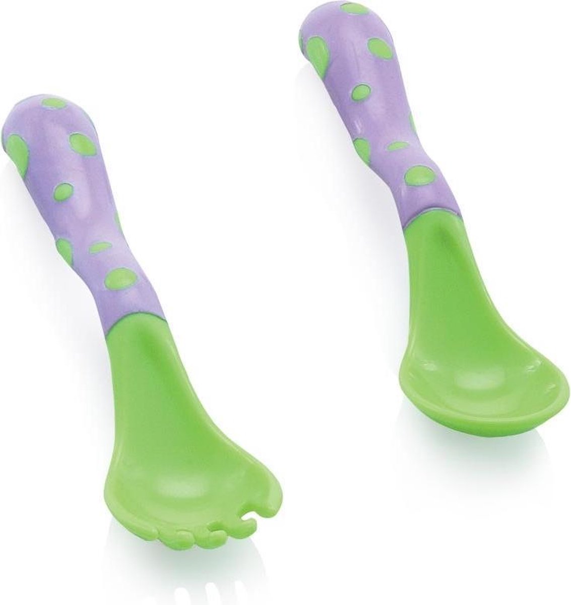 Nuby Oefenbestekje Lepel En Vork 19