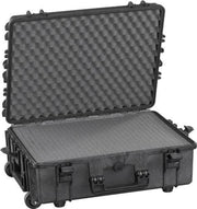 Gaffergear camera koffer 054 zwart trolley uitvoering  -  incl. plukschuim    -  47