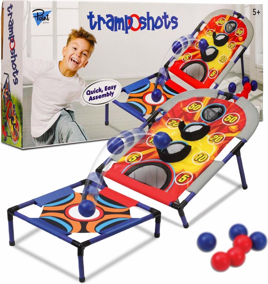 Tramp Shot Ball Toss - Bal Gooien Spel