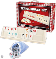Rummy voor op reis/vakantie - Kleine speelset - Okey - Rummy Travel Set - Bordspel - Rummi