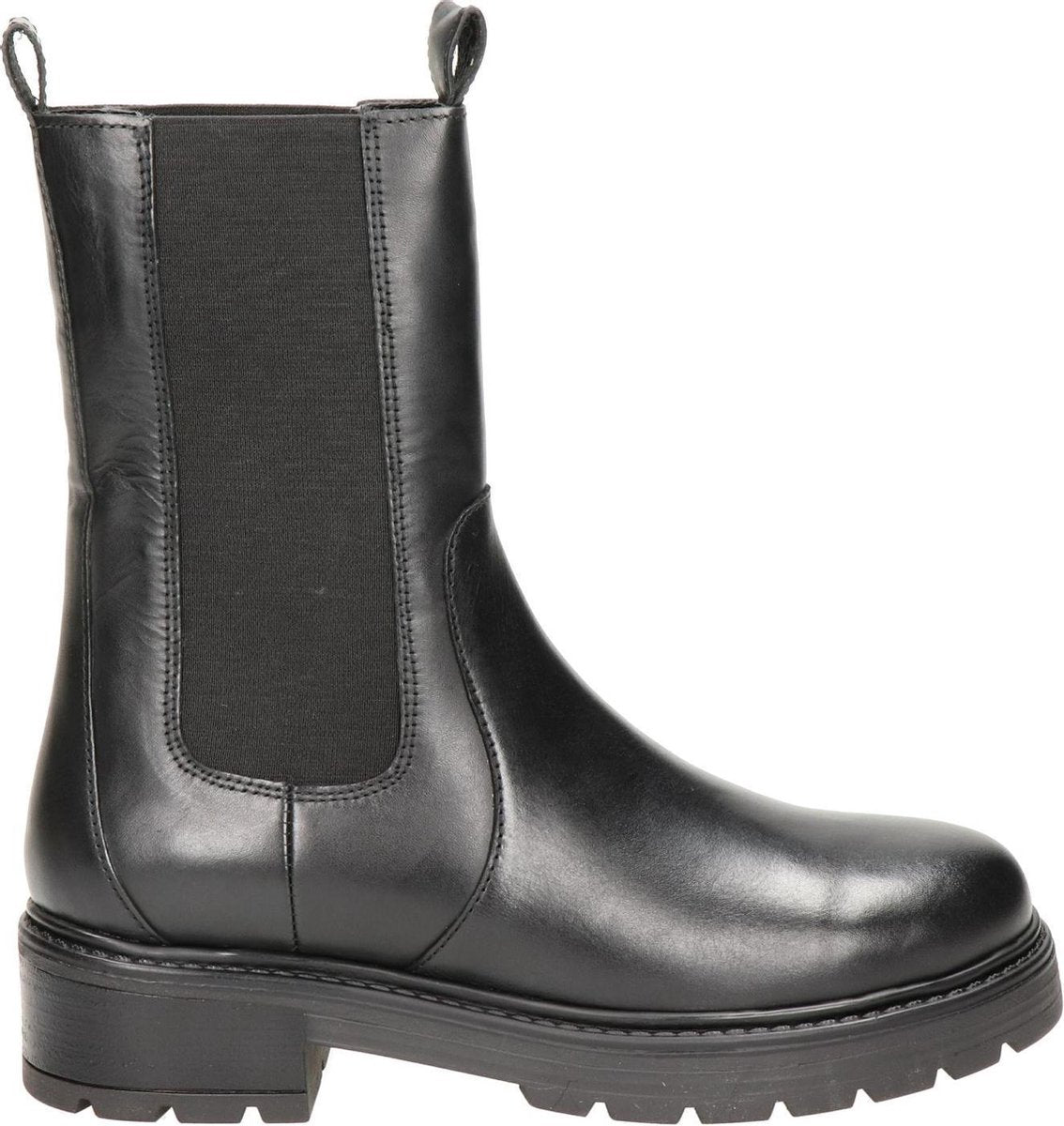 Nelson dames chelseaboot - Zwart - Maat 42