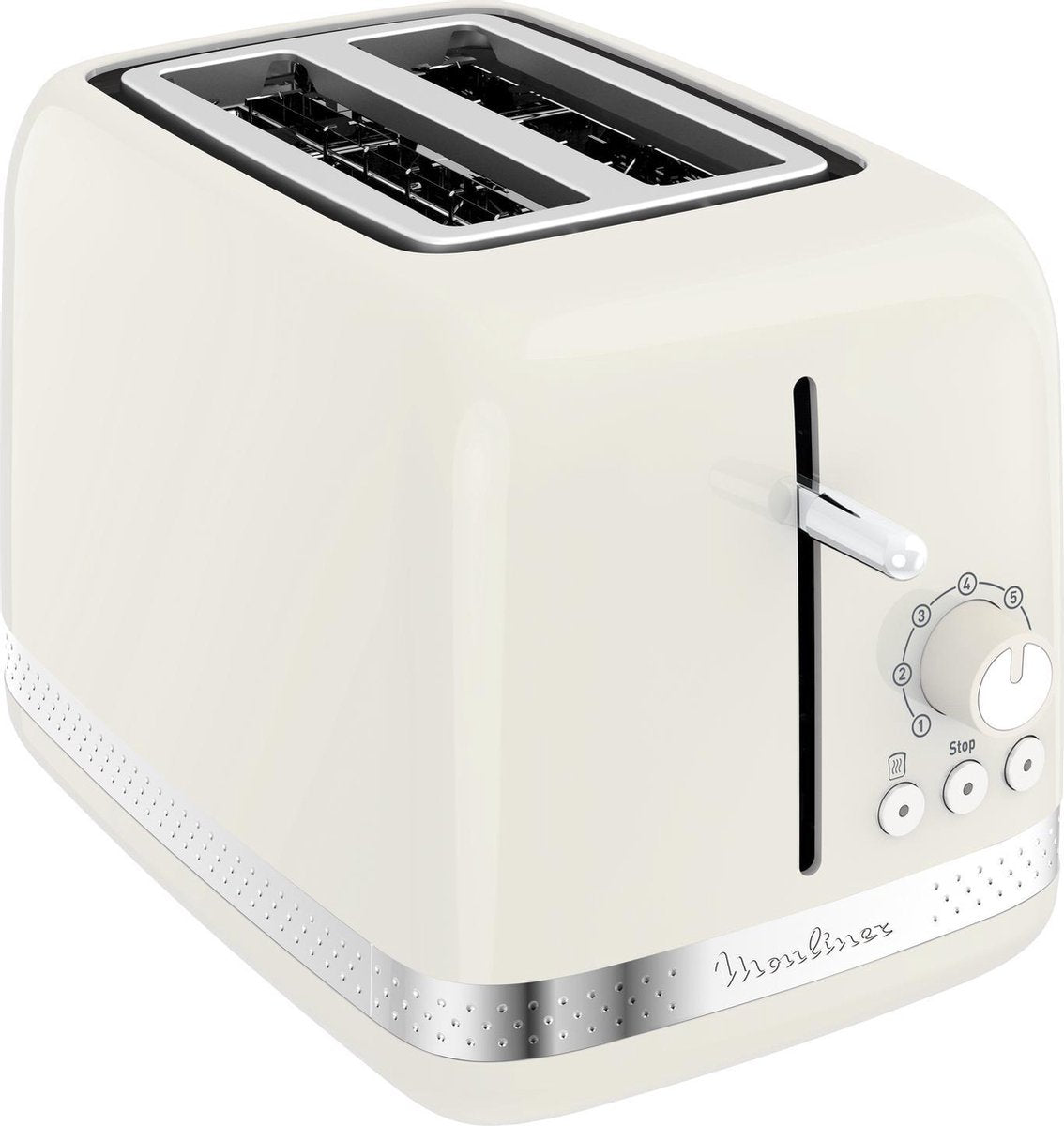 Moulinex LT300A10 broodrooster 2 snede(n) 850 W Ivoor