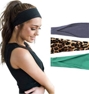 LIXINN®Set 3 stuks haarbanden - Sport haarbanden - Kleur 6 - Hoofdband dames - Volwassenen - Elastisch antislip - Yoga - Hardlopen - Haaraccessoires