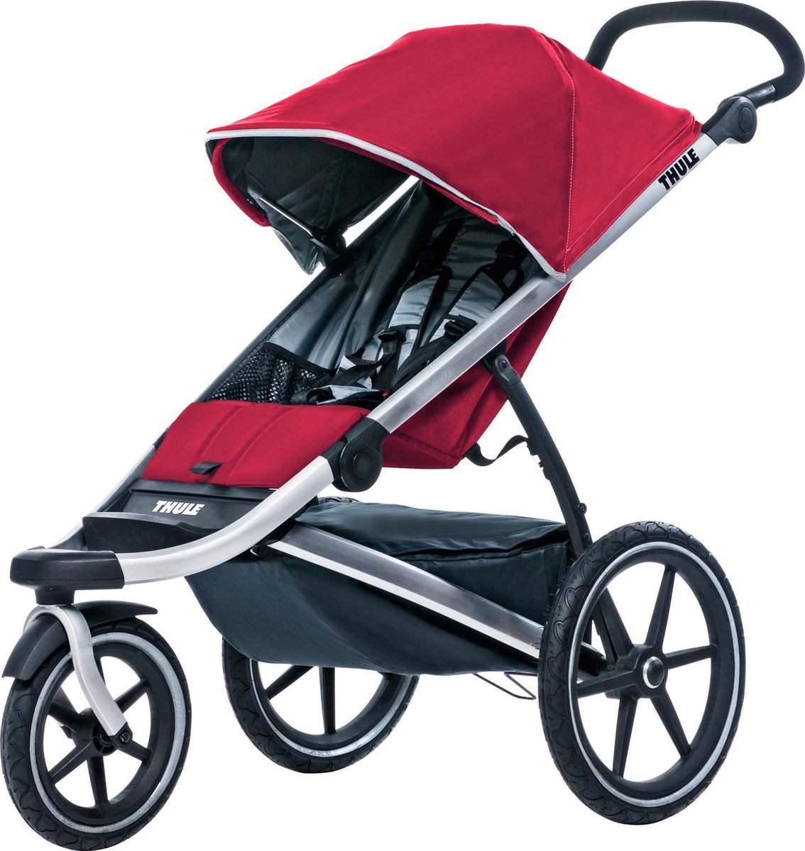 Thule Urban Glide Kinderwagen Kinderen 1-zits rood/zwart