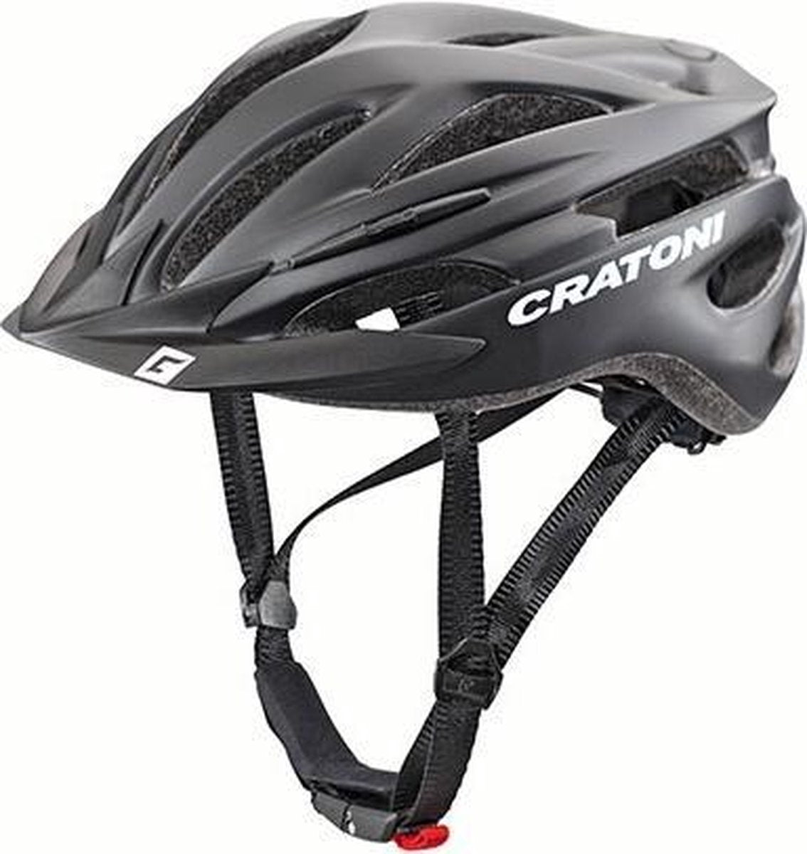 Cratoni Pacer Fietshelm - Maat M/L - (58-61cm) - Zwart