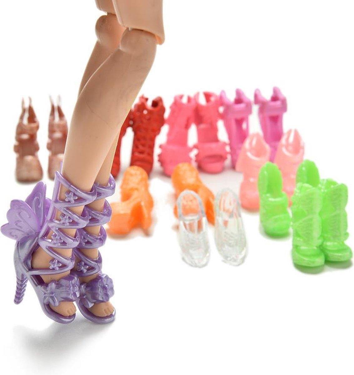 Dolldreams | 10 paar luxe schoenen voor Barbie - Sprookjes